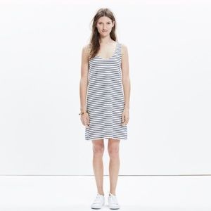 Madewell Knit Tank Dress Striped Size M